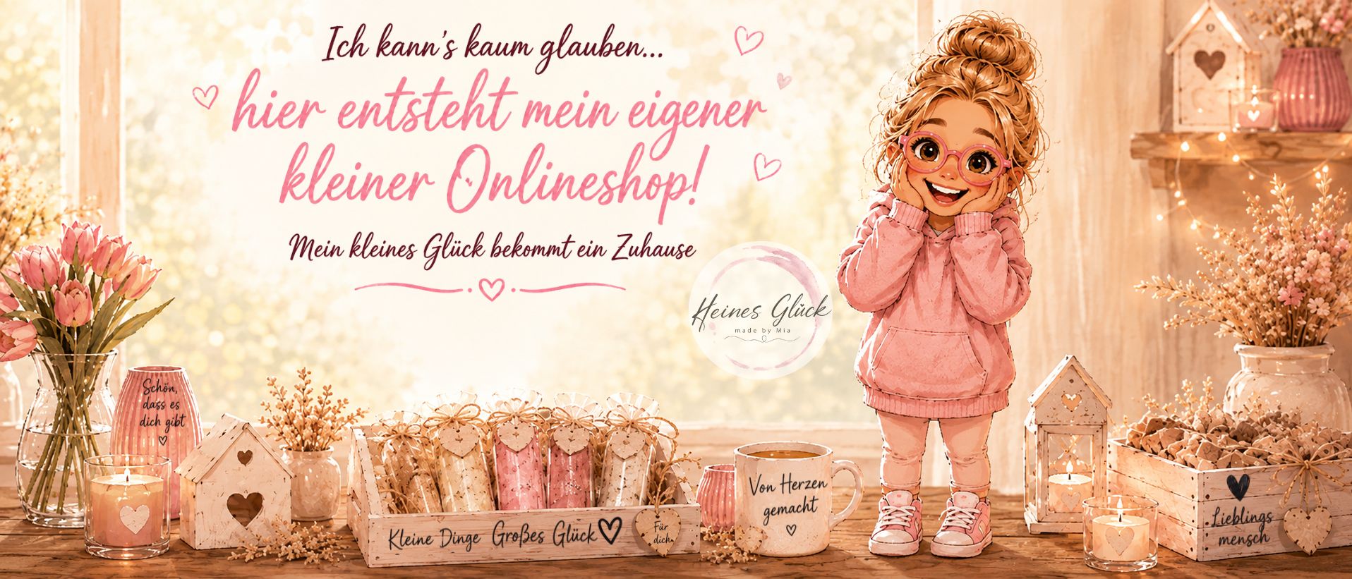 Kleines Glück – made by Mia · Hier entsteht mein eigener kleiner Onlineshop